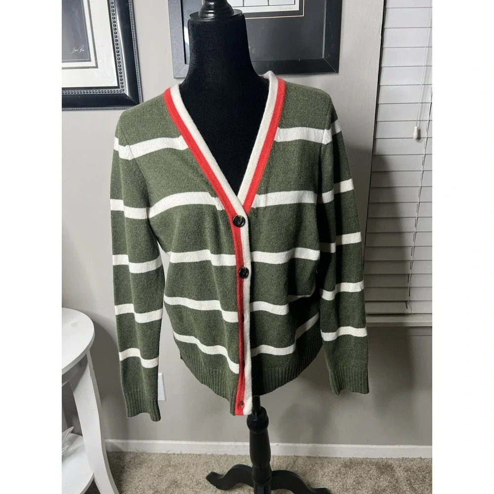 Sundry striped cardigan